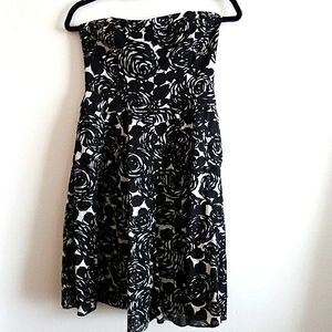 The Limited Event Black Cream Floral Dress 2